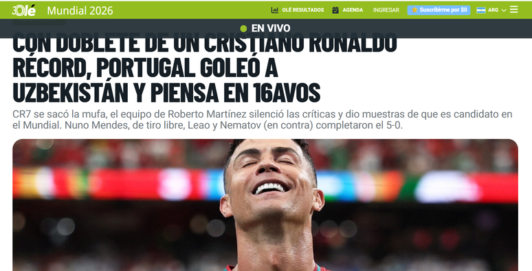 Jornal Ol&eacute;